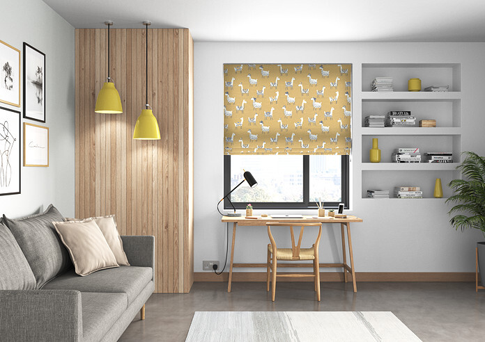 Alpaca, Quince - Roman Blind - Image 5